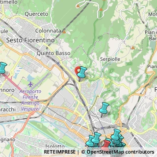 Mappa Via Gianfilippo Braccini, 50141 Firenze FI, Italia (4.2325)