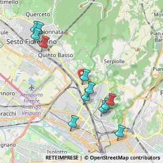 Mappa Via Gianfilippo Braccini, 50141 Firenze FI, Italia (2.36417)