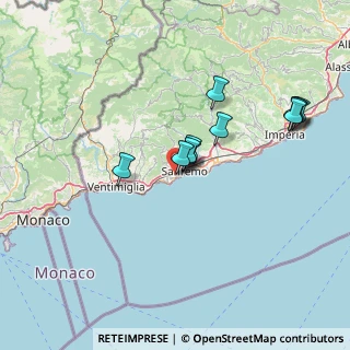 Mappa Via Franco Alfano, 18038 Sanremo IM, Italia (12.84455)