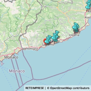 Mappa Via Franco Alfano, 18038 Sanremo IM, Italia (19.48333)