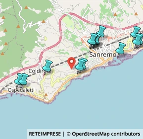 Mappa Via Franco Alfano, 18038 Sanremo IM, Italia (2.18)
