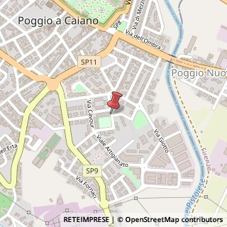 Mappa Via Giuseppe Mazzini,  59, 59016 Poggio a Caiano, Prato (Toscana)