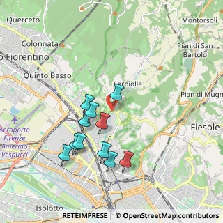 Mappa Universita degli studi di Firenze, 50141 Firenze FI (1.76)