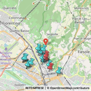 Mappa Universita degli studi di Firenze, 50141 Firenze FI (2.0285)