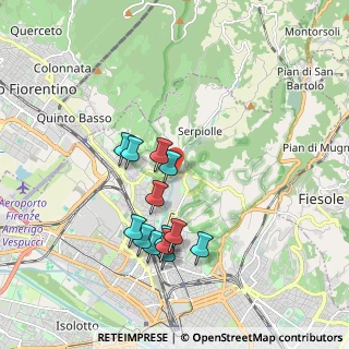 Mappa Universita degli studi di Firenze, 50141 Firenze FI (1.75615)