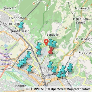 Mappa Universita degli studi di Firenze, 50141 Firenze FI (2.48778)