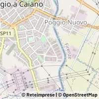 Kartta Poggio a Caiano