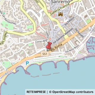 Mappa Via Giuseppe Verdi, 3, 18038 Sanremo, Imperia (Liguria)