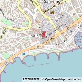 Mappa Via Giacomo Matteotti, 7, 18038 Sanremo, Imperia (Liguria)