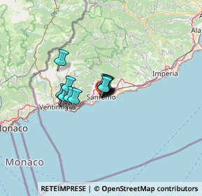 Mappa Via Giuseppe Verdi, 18038 Sanremo IM, Italia (6.495)