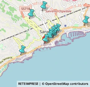 Mappa Via Giuseppe Verdi, 18038 Sanremo IM, Italia (0.75636)