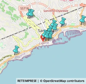 Mappa Via Giuseppe Verdi, 18038 Sanremo IM, Italia (0.7875)