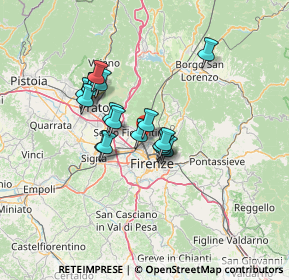 Mappa Via Giuliano Ricci, 50141 Firenze FI, Italia (10.30235)