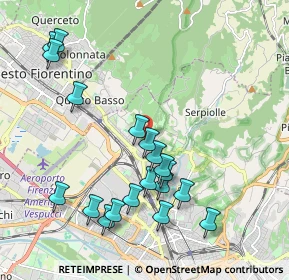 Mappa Via Giuliano Ricci, 50141 Firenze FI, Italia (2.2)