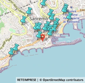 Mappa Via Helsinore, 18038 Sanremo IM, Italia (0.4805)