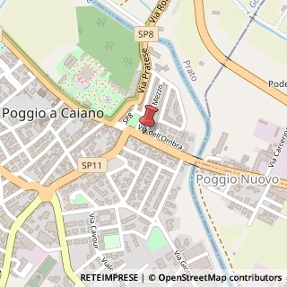 Mappa Via Vittorio Emanuele II, 19, 59016 Poggio a Caiano, Prato (Toscana)