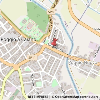 Mappa Via Vittorio Emanuele II, 35, 59016 Poggio a Caiano, Prato (Toscana)