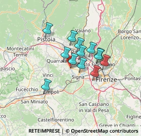 Mappa 59016 Poggio a Caiano PO, Italia (9.69462)