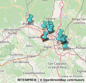 Mappa 59016 Poggio a Caiano PO, Italia (9.82842)