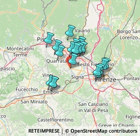 Mappa 59016 Poggio a Caiano PO, Italia (9.86)