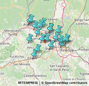 Mappa 59016 Poggio a Caiano PO, Italia (10.2795)