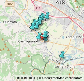 Mappa 59016 Poggio a Caiano PO, Italia (2.37462)