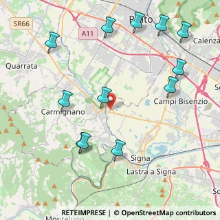 Mappa Via Carcerina, 50058 Ponte all'Asse FI, Italia (5.115)