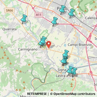 Mappa Via Carcerina, 50058 Ponte all'Asse FI, Italia (4.64909)