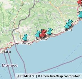Mappa Giardini Vitt. Veneto, 18038 Sanremo IM, Italia (14.83273)