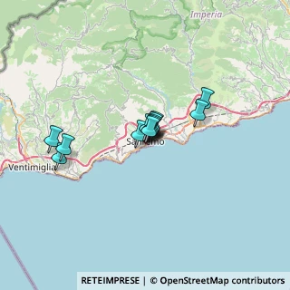 Mappa Via Carli, 18038 Sanremo IM, Italia (4.26333)