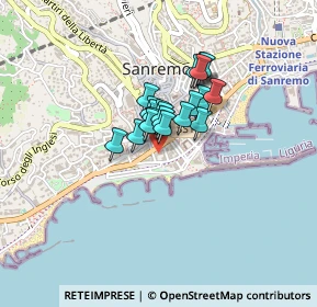 Mappa Via Carli, 18038 Sanremo IM, Italia (0.2415)