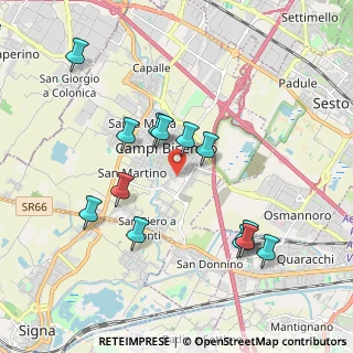Mappa Via Pablo Neruda, 50013 Campi Bisenzio FI, Italia (1.96615)