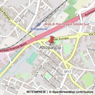 Mappa Piazza Vittorio Emanuele, 17, 55011 Altopascio, Lucca (Toscana)