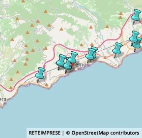 Mappa Via Nuvoloni, 18038 Sanremo IM, Italia (3.42917)