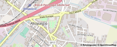 Mappa Altopascio