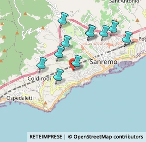 Mappa Strada S. Lorenzo, 18038 Sanremo IM, Italia (1.76727)