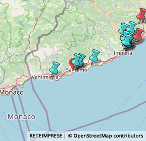 Mappa Strada S. Lorenzo, 18038 Sanremo IM, Italia (19.95882)