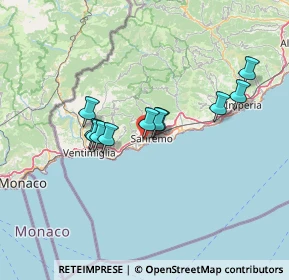 Mappa Strada S. Lorenzo, 18038 Sanremo IM, Italia (11.35455)