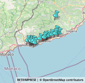 Mappa Strada S. Lorenzo, 18038 Sanremo IM, Italia (8.27824)