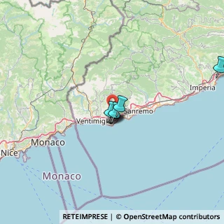 Mappa 18012 Vallebona IM, Italia (25.55083)