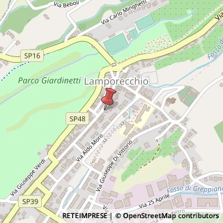 Mappa Via IV Novembre, 5, 51035 Lamporecchio, Pistoia (Toscana)