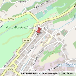 Mappa Via Antonio Gramsci, 75, 51035 Lamporecchio, Pistoia (Toscana)