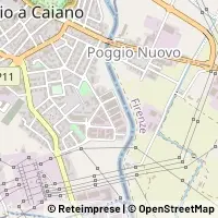 Mapa Poggio a Caiano