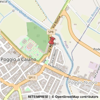 Mappa Via Pratese, 42, 59016 Poggio a Caiano, Prato (Toscana)