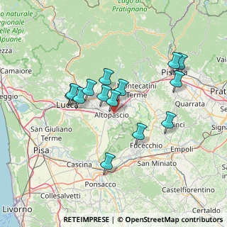 Mappa 55011 Altopascio LU, Italia (12.82286)