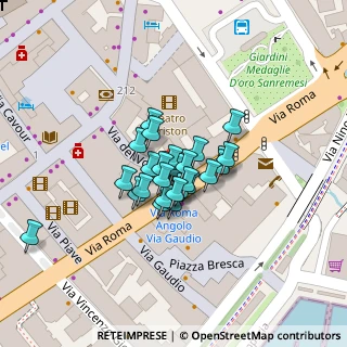 Mappa Libreria Giunti al Punto, 18038 Sanremo IM, Italia (0.00357)