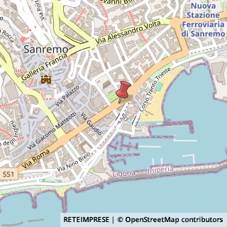 Mappa Via Roma, 176, 18038 Sanremo, Imperia (Liguria)