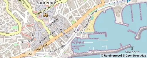 Mappa Sanremo