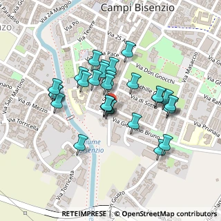 Mappa Via Benedetto Croce, 50013 Campi Bisenzio FI, Italia (0.2)