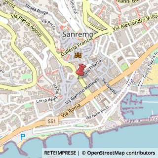 Mappa Piazza Eroi Sanremesi, 4, 18038 Sanremo, Imperia (Liguria)
